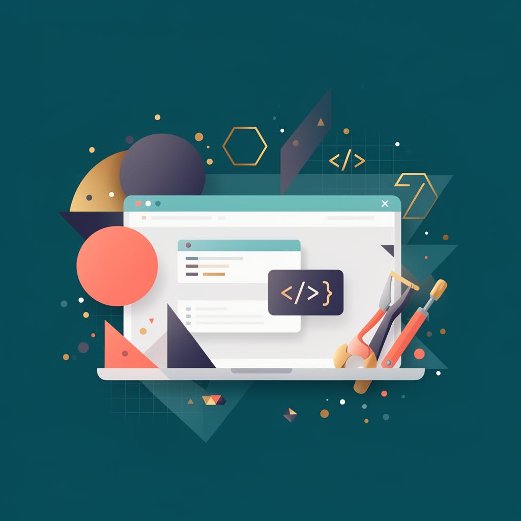 Web design workspace